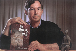 Johan M.G. van der Dennen, author of, "The Origin of War: The Evolution of a Male-Coalitional Reproductive Strategy." Click the link for the integral text of "The Origin of War" in PDF format, free. Dr. van der Dennen's work was invaluable in the creation of this article.